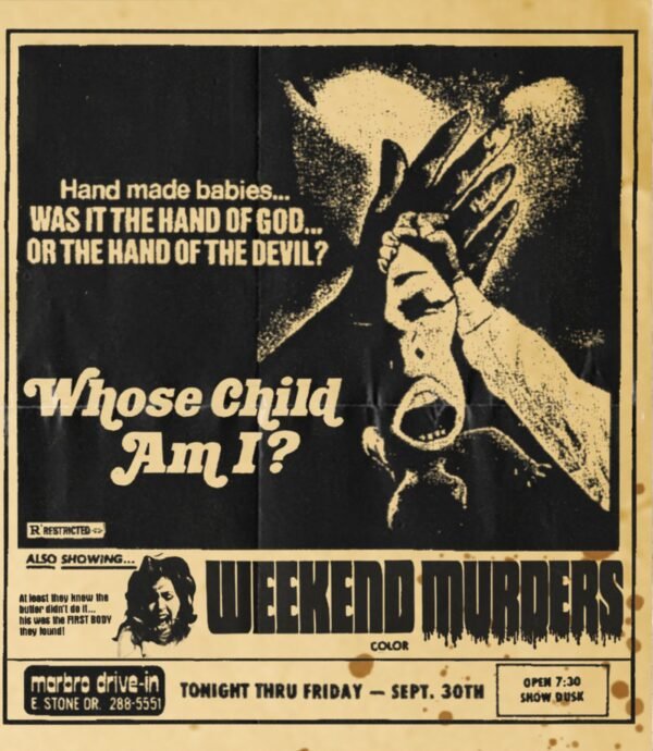 Whose Child Am I?/Weekend Murders Blu Ray