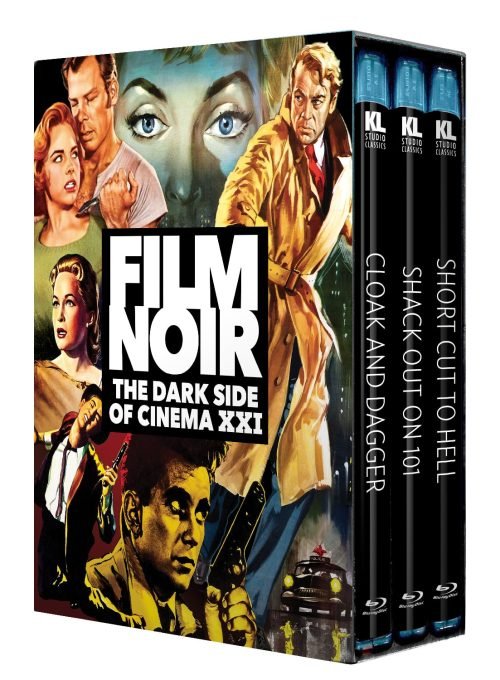 Film Noir: The Dark Side of Cinema XXI (Cloak and Dagger / Shack Out on 101 / Shortcut to Hell)