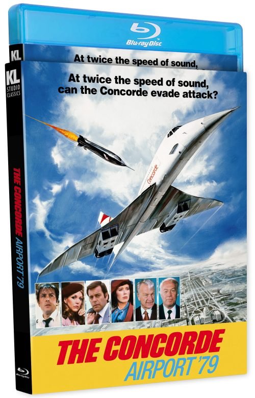 Concorde Airport 1979 Blu Ray with slipcover
