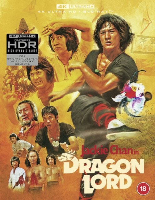 Dragon Lord Region Free 4K UHD/Region B Blu Ray with slipcover