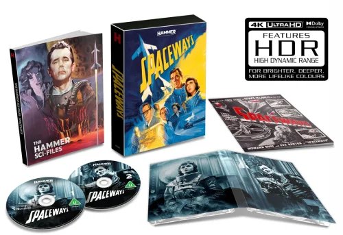 Spaceways Limited Edition Region Free 4K UHD/Region B Blu Ray