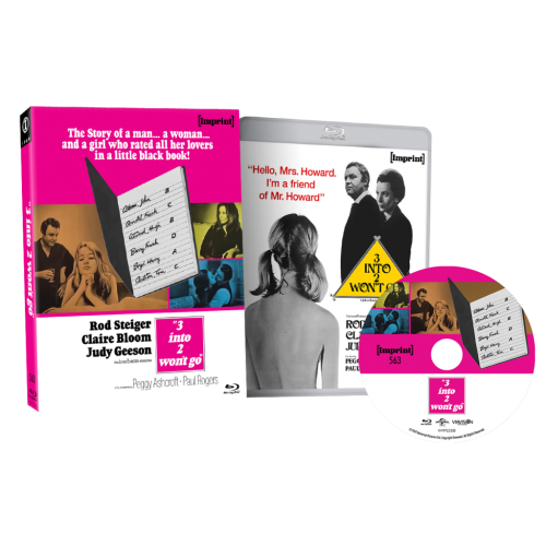 Three Into Two Won't Go Blu Ray with slipcover