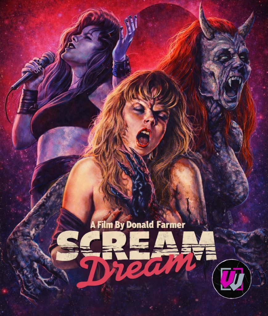 Scream Dream Blu Ray with slipcover